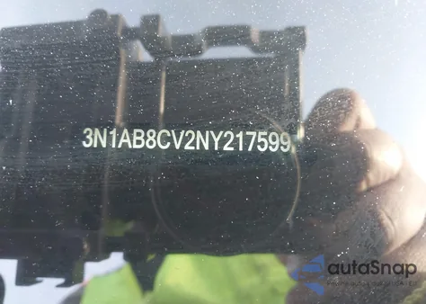 2022 Nissan Sentra Sv Xtronic Cvt z USA, uszkodzony, nr VIN 3N1AB8CV2NY217599